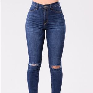Fashion Nova High Waist Jeans